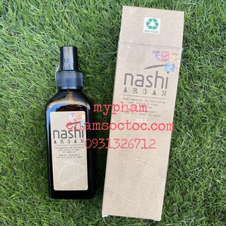 [Nashi - Italia] Tinh dầu dưỡng tóc Nashi Argan Oil phục hồi tóc hư tổn