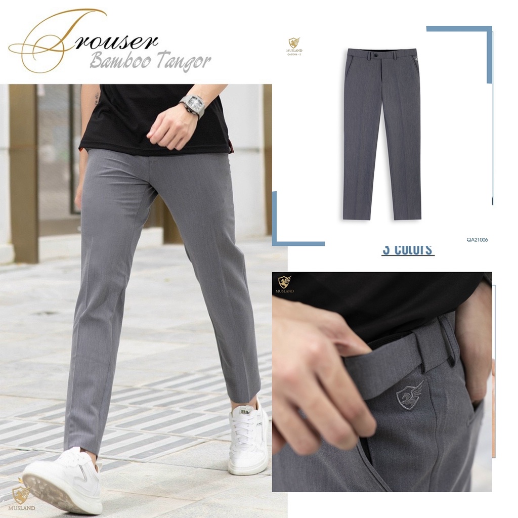 Quần tây nam SLIMFIT co giãn nhẹ 💖 from dáng cực chuẩn 💖4 màu💖đẹpcháyhàng vài mã rồi anh em💖