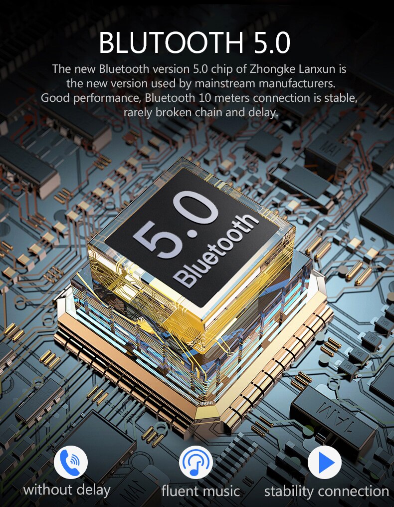 Tai Nghe Nhét Tai Bluetooth 5.0 Không Thấm Nước Hiển Thị LED Phong Cách Marvel TM09 - Chính Hãng từ MARVEL