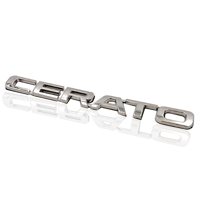 Tem Chữ Nổi CERATO Dán Trang Trí Xe