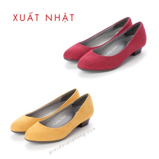 [Mã GOTVWB44 giảm 120K đơn 600K] GIÀY GÓT THẤP MỀM ÊM XUẤT KHẨU NHẬT