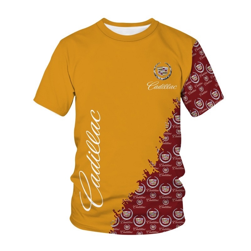 Áo Thun Tay Ngắn In Logo Xe Hơi Honda BMW Ford 3D Thời Trang Cho Nam