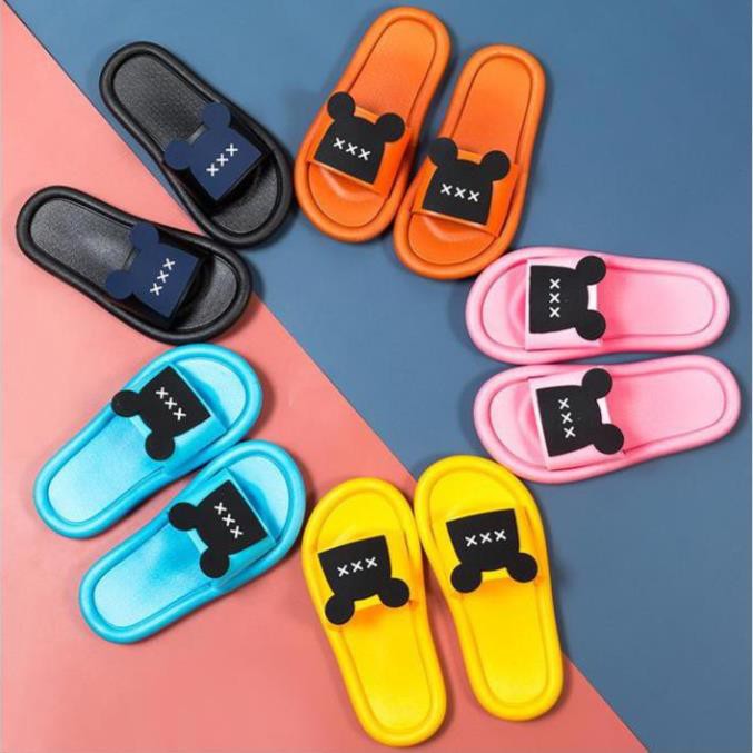 Dép ulzzang quai ngang tai gấu đi trong nhà siêu dẻo