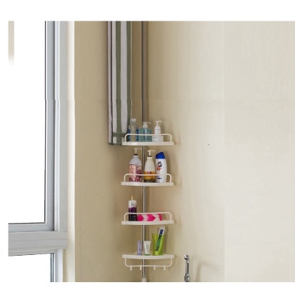 Kệ góc rút 5 tầng để đồ nhà tắm điều chỉnh độ dài tuỳ ý sang trọng hiện đại