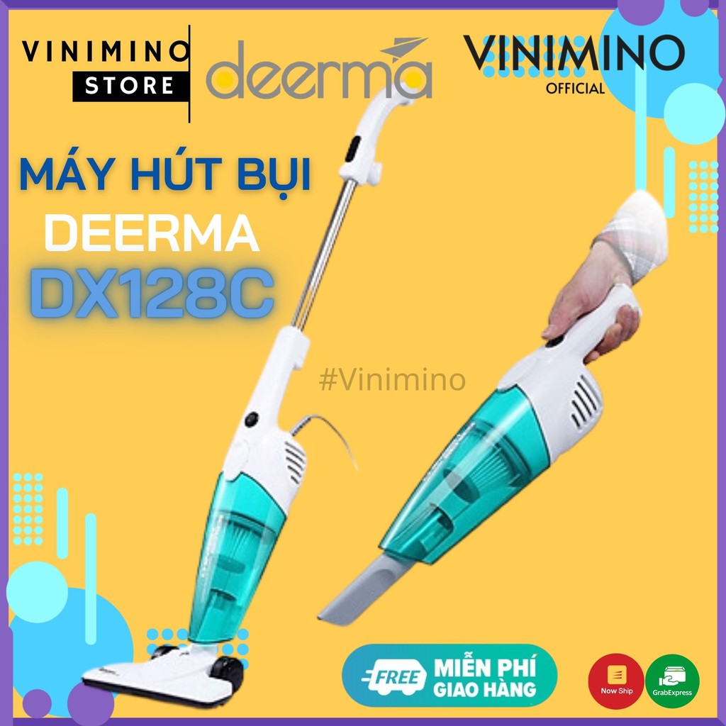 [Q. Bình Tân] Máy hút bụi cầm tay DEERMA DX118C / DX128C - Hàng chính hãng | Vinimino Store