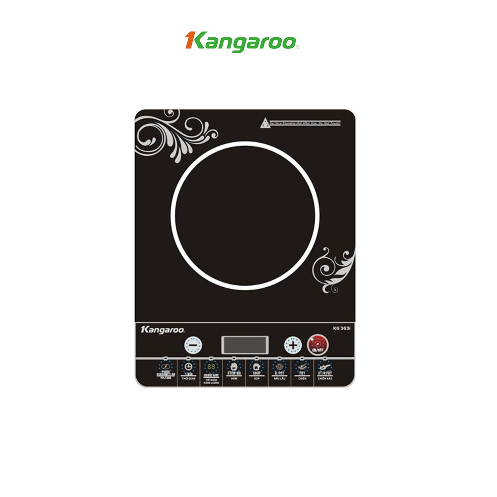 Bếp điện từ đơn Kangaroo KG420i tặng nồi lẩu