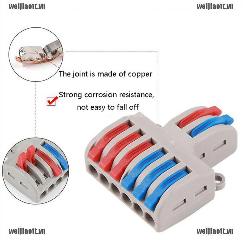 Đầu Nối Dây Điện Nhanh Wejt Pct-222 Spl-62
