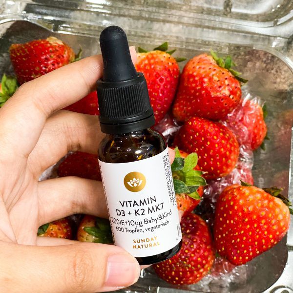Vitamin D3+K2 MK7 20ml 🔥𝐍𝐄𝐖🔥 chính hãng Sunday natural nội địa Đức shopnguyenanh88