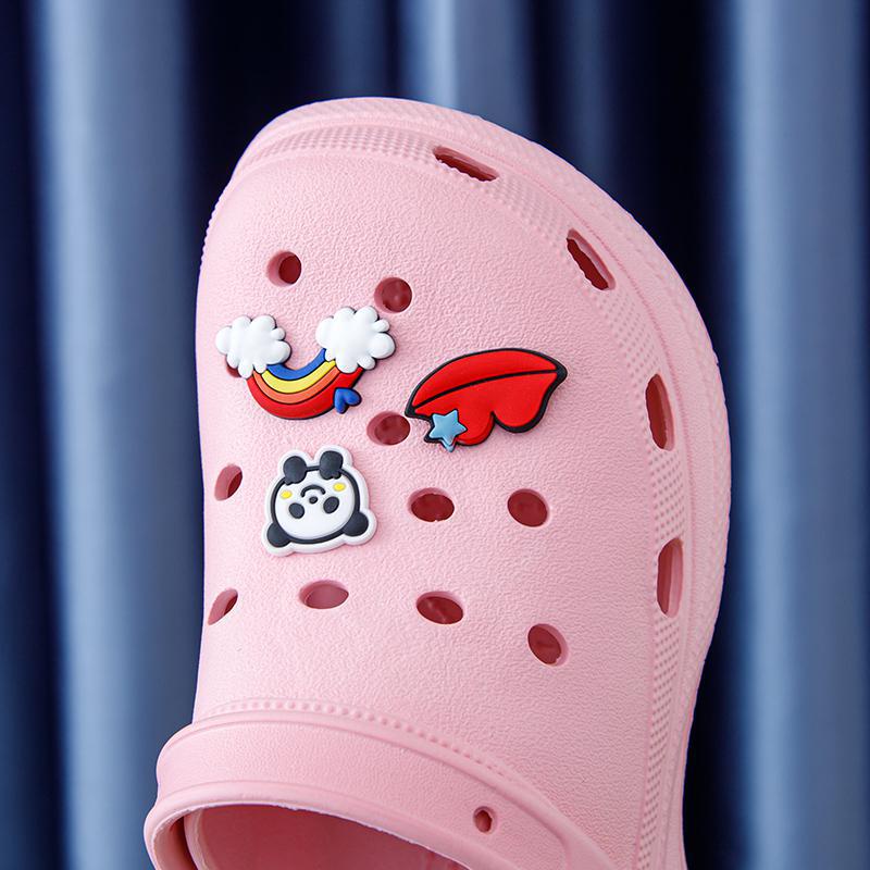 Dép sandal nữ bịt mũi đế độn 5cm đi cực êm mềm chân thời trang ulzzang siêu hot (tặng kèm 6 sticker) TH-79