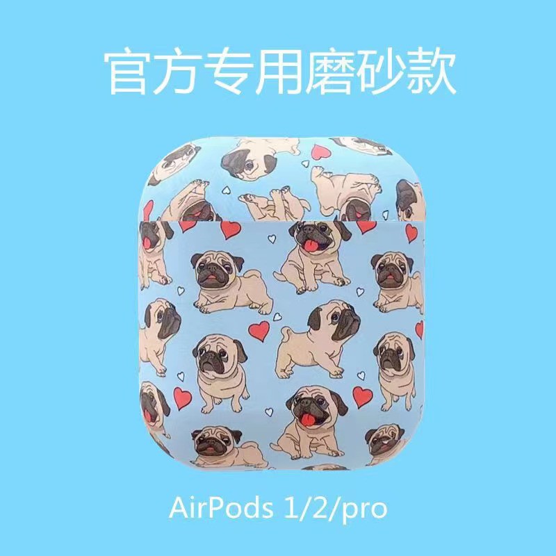 Vỏ Bảo Vệ Hộp Sạc Tai Nghe Airpods Pro 1 / 2 Chống Rơi Hình Chú Chó Pag Dễ Thương Apple | BigBuy360 - bigbuy360.vn