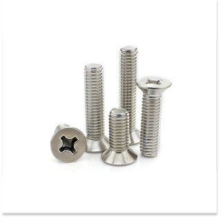 Bộ vít Inox đầu bằng M2