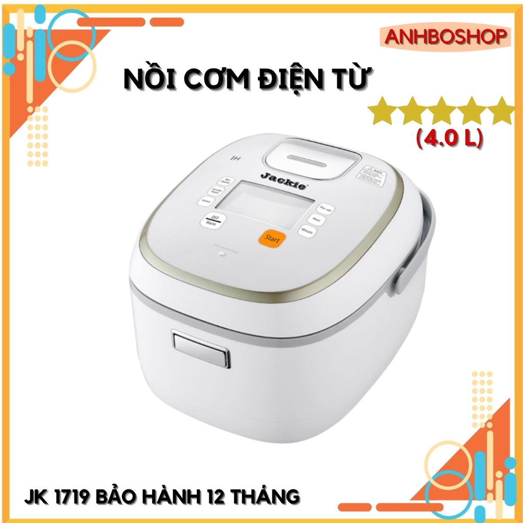 Nồi Cơm Điện Từ Tiết Kiệm Trên 50% Điện Năng, Đa Chức Năng (10 in 1), Màn Hình Hiển Thị Bằng LCD - Thời Gian Giữ Ấm 24h