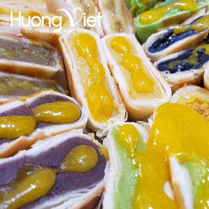 【 GIÁ SỐC 5K】Bánh pía kim sa Tân Huê Viên 10 vị mới NH712