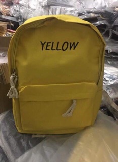 Balo Sắc Màu Pink Yellow