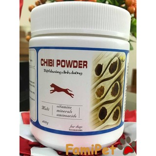 Thực phẩm bổ sung khoáng chất và các loại axit amin cho chó - Chibi Powder