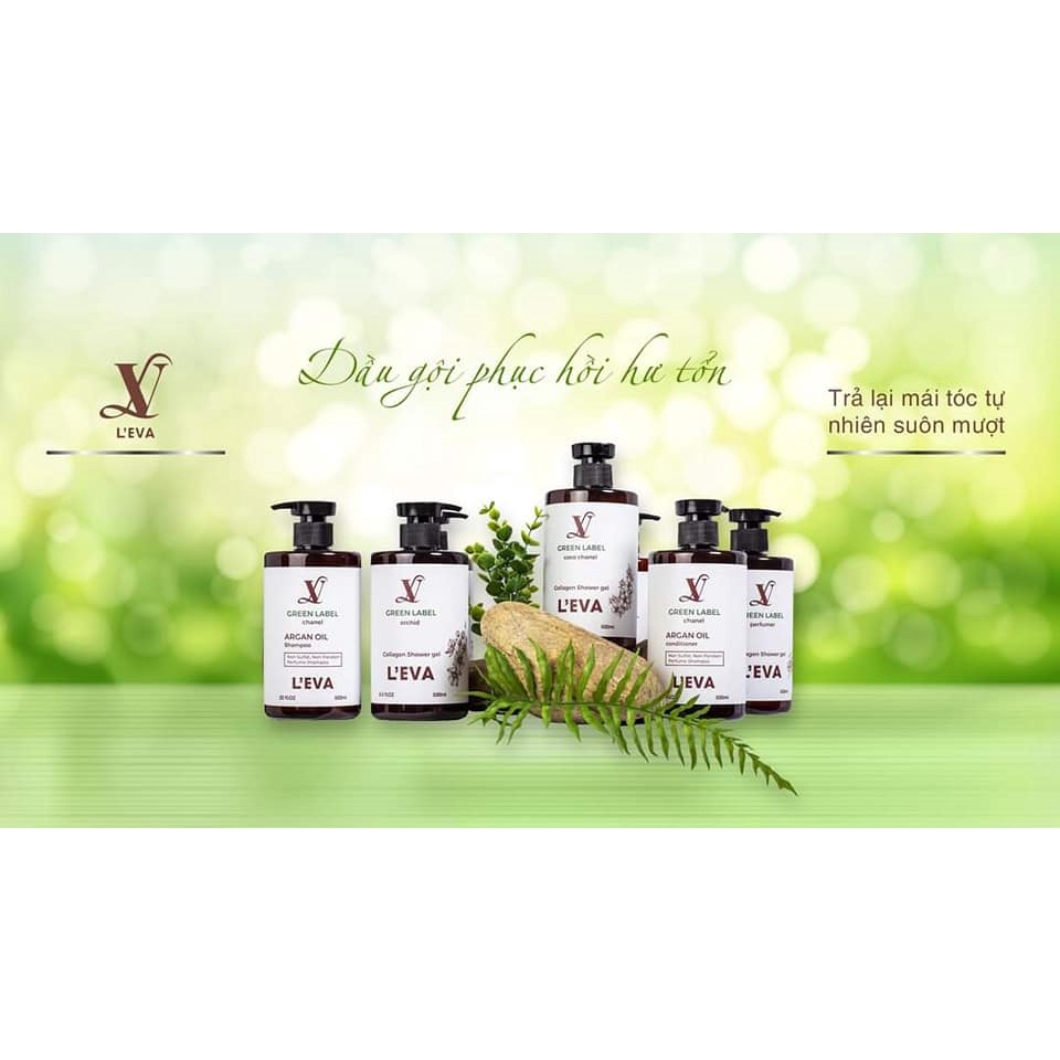 Dầu gội hương nước hoa GREEN LABEL dưỡng ẩm phục hồi tóc 500ml | BigBuy360 - bigbuy360.vn
