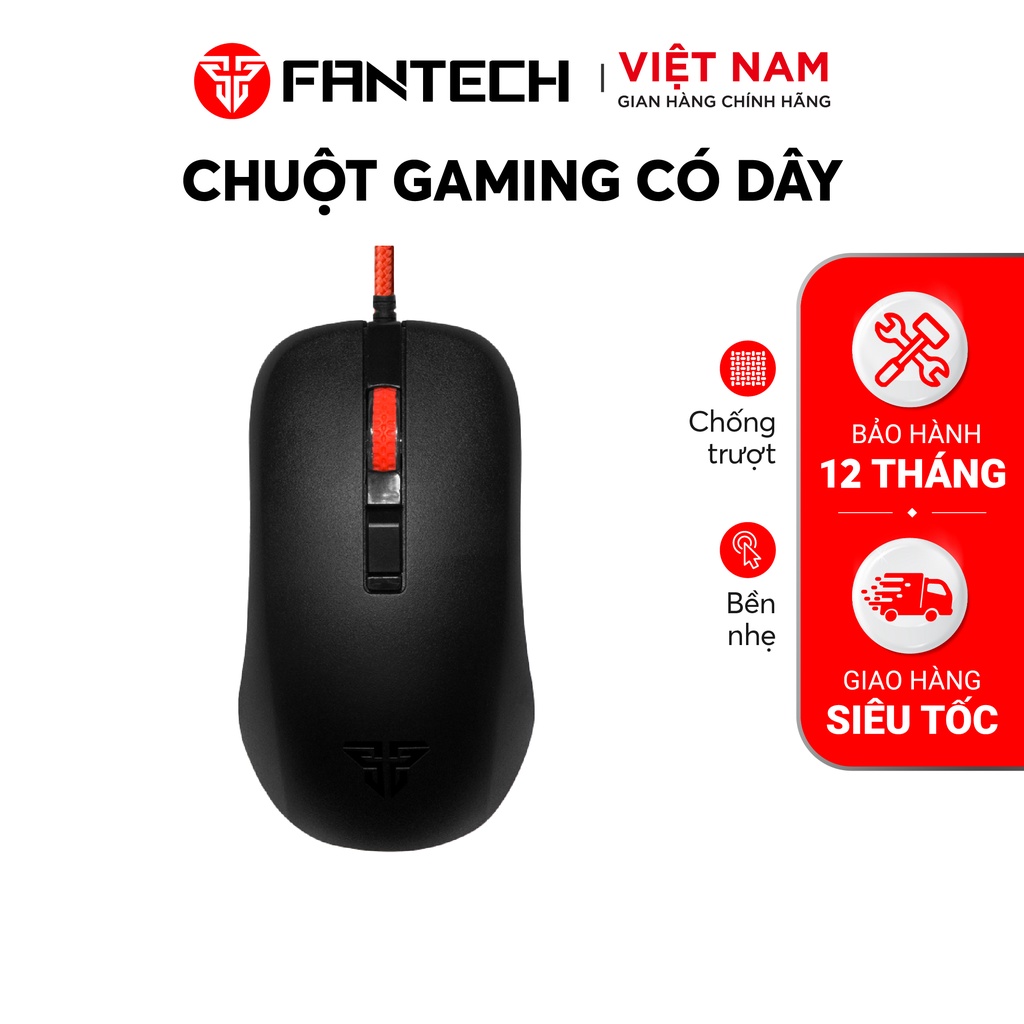 Chuột Gaming Có Dây Fantech G13 RHASTA II 2400DPI LED RGB 4 Phím - Chính Hãng