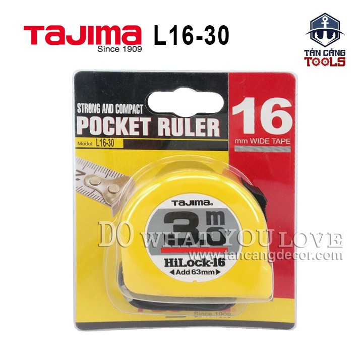 Thước Cuộn Thép 3 M Tajima L16-30