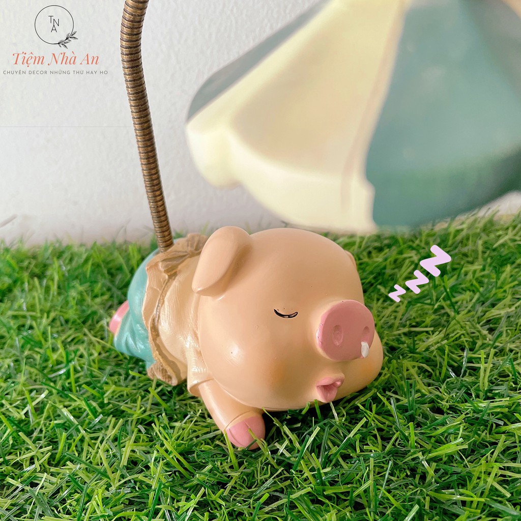 ĐÈN Heo Con Ngủ Ngày TRANG TRÍ SIÊU DỄ THƯƠNG