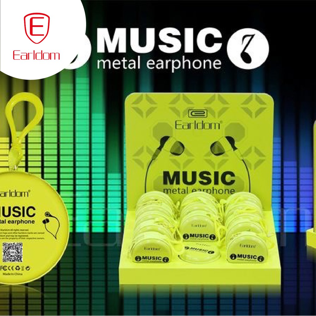 Tai nghe có dây - tai nghe âm nhạc stereo Earldom E9 chính hãng