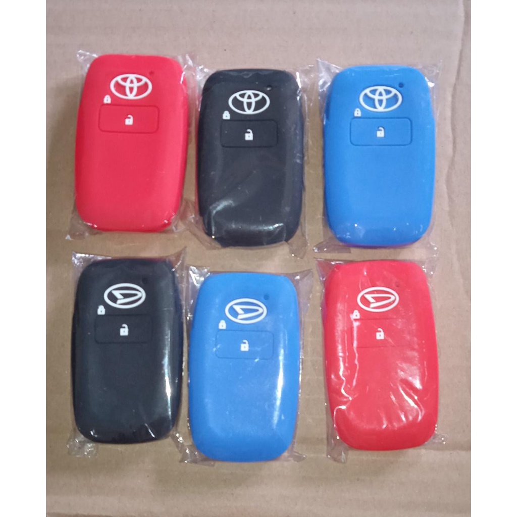Vỏ Bọc Chìa Khóa Điều Khiển Từ Xa Bằng Silicone Cho TOYOTA RAIZE, AVANZA 2022, NEW Veez 2022, DAIHATSU ALL NEW Xeni