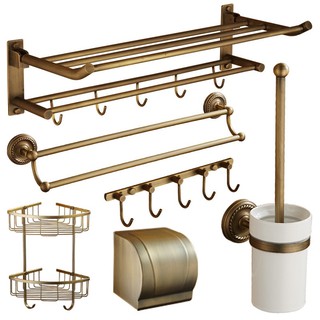 Bộ phụ kiện đồng hun 6 món, phụ kiện mạ vàng 6 món cao cấp