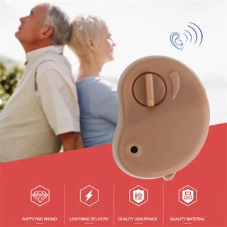 Máy trợ thính không dây nhét tai axon k-80 sử dụng pin cúc áo thay thế tiện lợi không lo hết pin