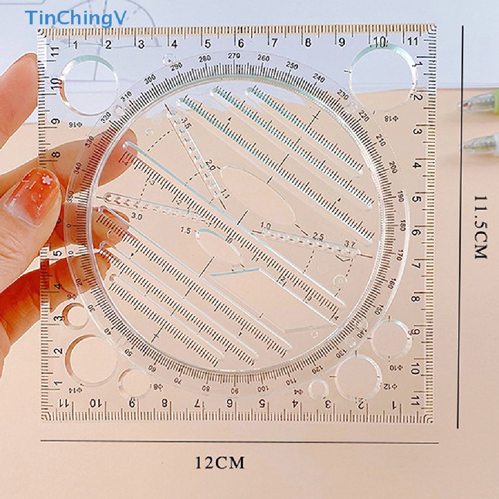 Thước Đo Góc Hình Học Chuyên Dụng Cho Vẽ Tranh