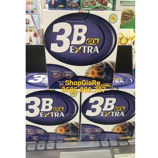 Vitamin 3B Gol Extra bổ sung dưỡng chất cho cơ thể,  nâng cao thể lực, người suy nhược cơ thể, chán ăn, mệt mỏi