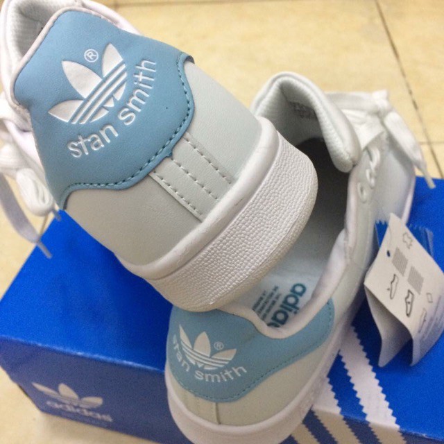 Xả [Hàng đẹp] Giày Thể Thao Sneaker Stan Smith baby blue :