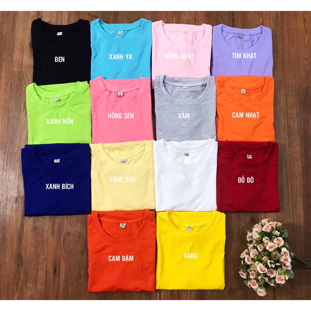 Áo Phông Trơn Tay Lỡ UNISEX Thời Trang Nam Nữ KING DC Chất Vải Cotton Mềm Mịn Thoáng Mát Thấm Hút Mồ Hôi Tốt | BigBuy360 - bigbuy360.vn