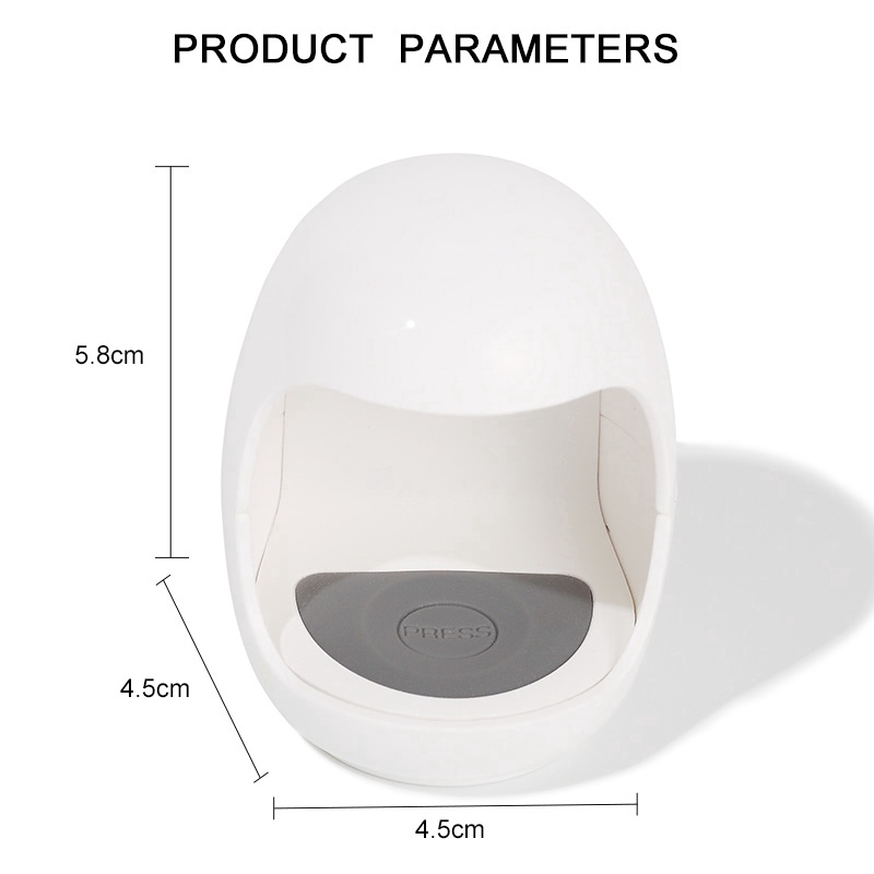Đèn LED UV Sấy Khô Móng Tay Mini 3W Giao Diện USB Hình Quả Trứng Thông Minh