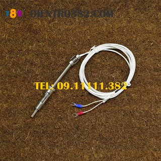Can nhiệt. Dây cảm biến nhiệt độ can K, E, Pt100 Đầu Gài Zen 12 WRNT-01.