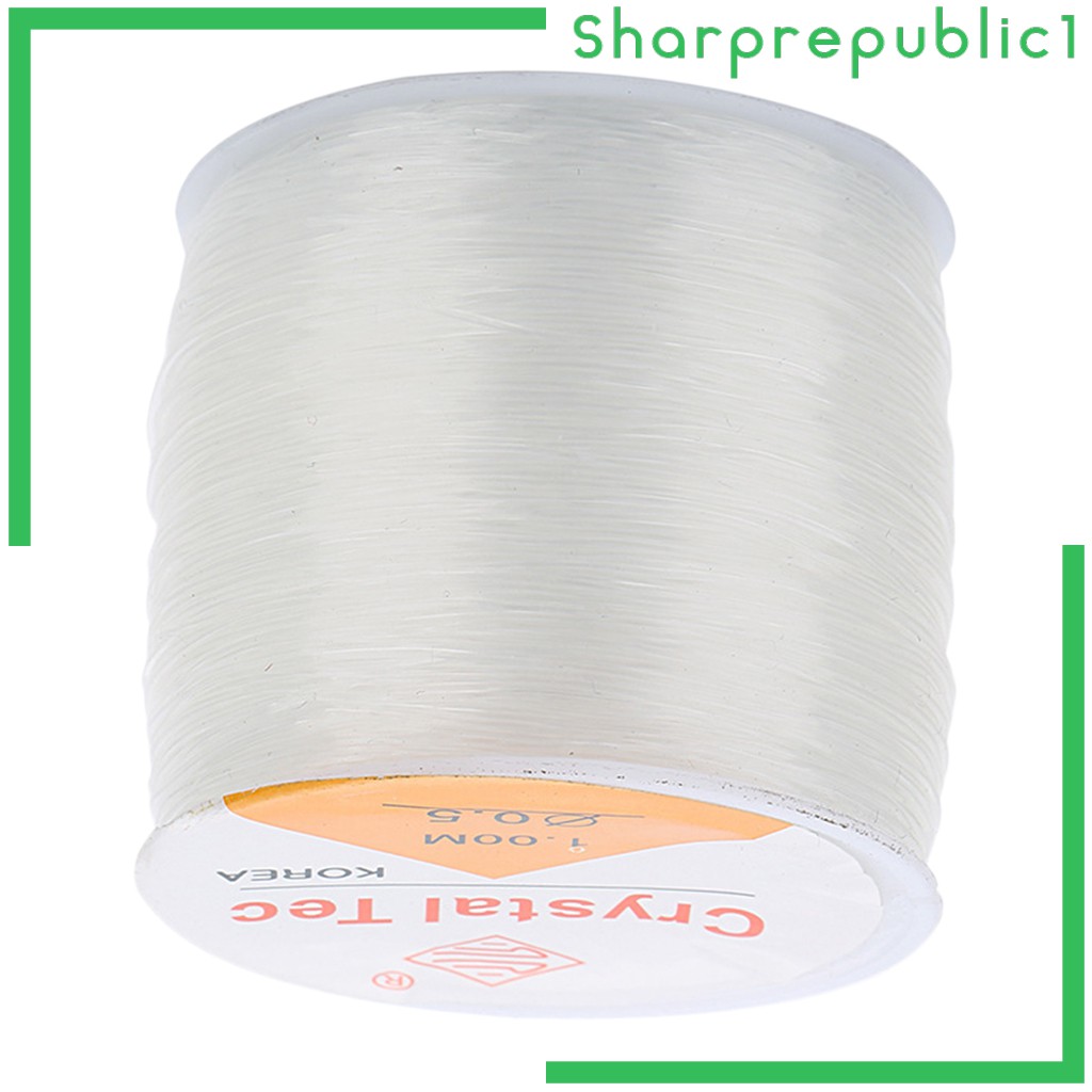 Elastic String, Stretchy Bracelet String Crystal String Bead Cord for Bracelet, Beading and Jewelry Making