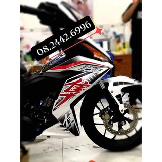 Tem rời Hayabusa Winner V1 cực đẹp. Tem 3 lớp cao cấp bao bay màu