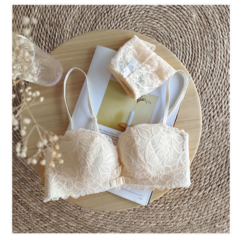 Áo Lót Nâng Ngực Cài Hai Hàng Nút Gài Trước Thiết Kế Mỏng Thời Trang Cho Nữ 2044