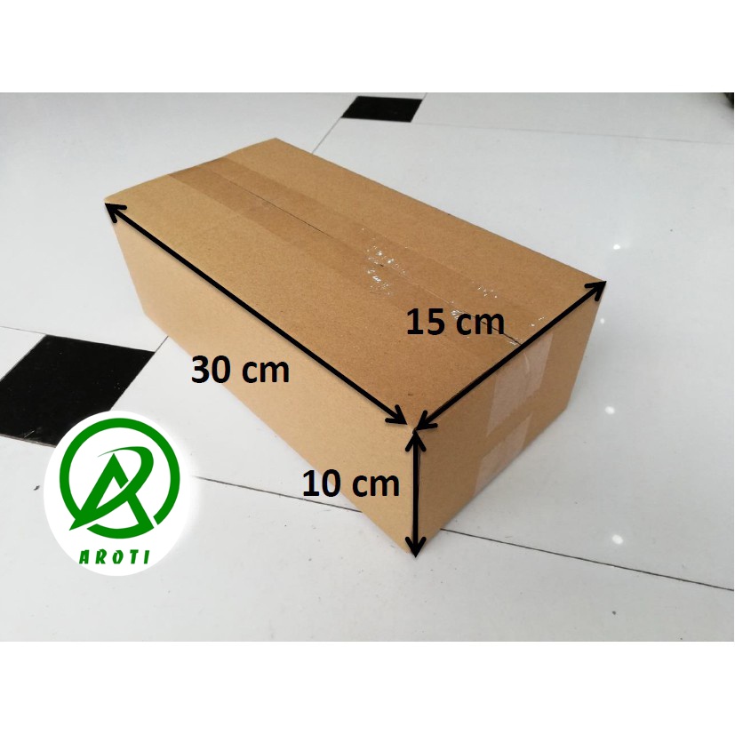 Thùng hộp giấy carton đóng gói hàng kích thước 30*15*10