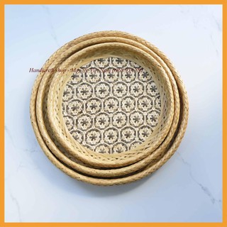 Đĩa Tre Hoa Thị - Mẹt Trang Trí - Hàng Xuất Khẩu - HANDICRAFT SHOP