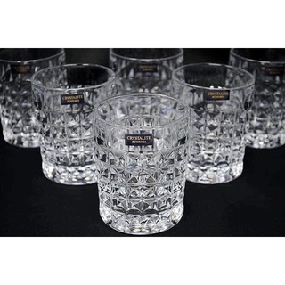 Bộ 6 cốc pha lê bohemia 230ml