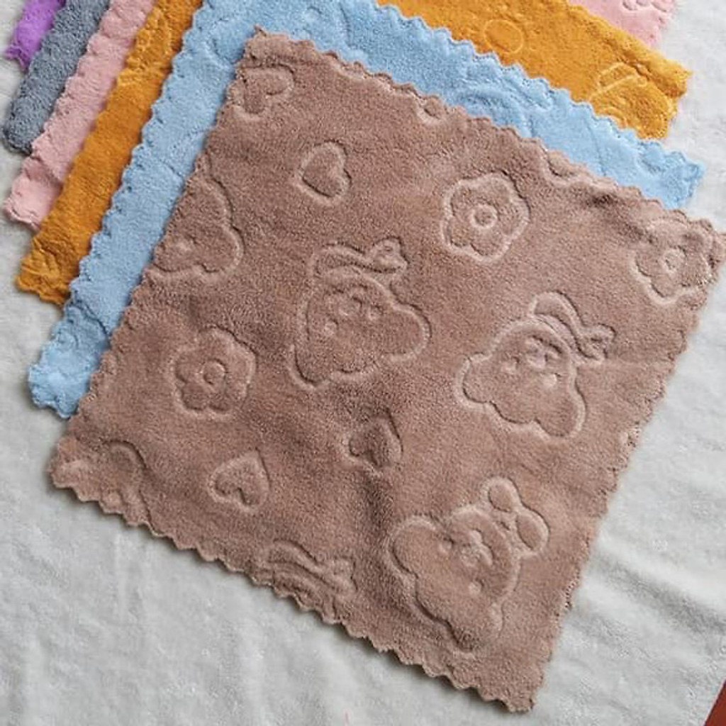 Khăn đa năng in hình họa tiết 30x30