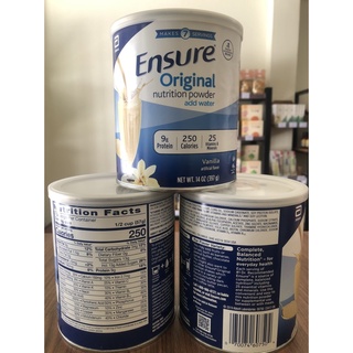 Sữa Ensure Mỹ Original Nutrition Powder 397g