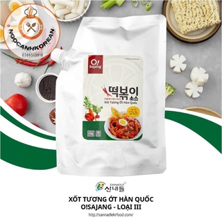<HOT> Xốt tương ớt Hàn Quốc loại III vị mặn nhẹ, ngọt thanh 1kg