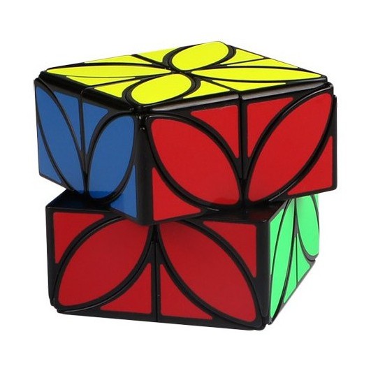 Rubik Clover Viền Đen - Rubik Biến Thể Cỏ 4 Lá (RB008)