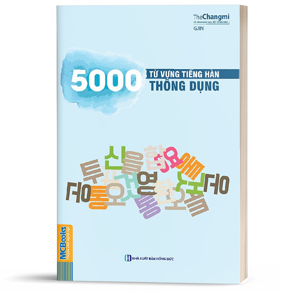 Sách MCBooks - 5000 Từ Vựng Tiếng Hàn Thông Dụng (Tái Bản 2020)