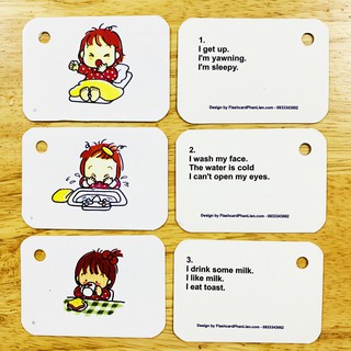 Flashcard 900 mẫu câu giao tiếp tiếng anh cùng con hằng ngày