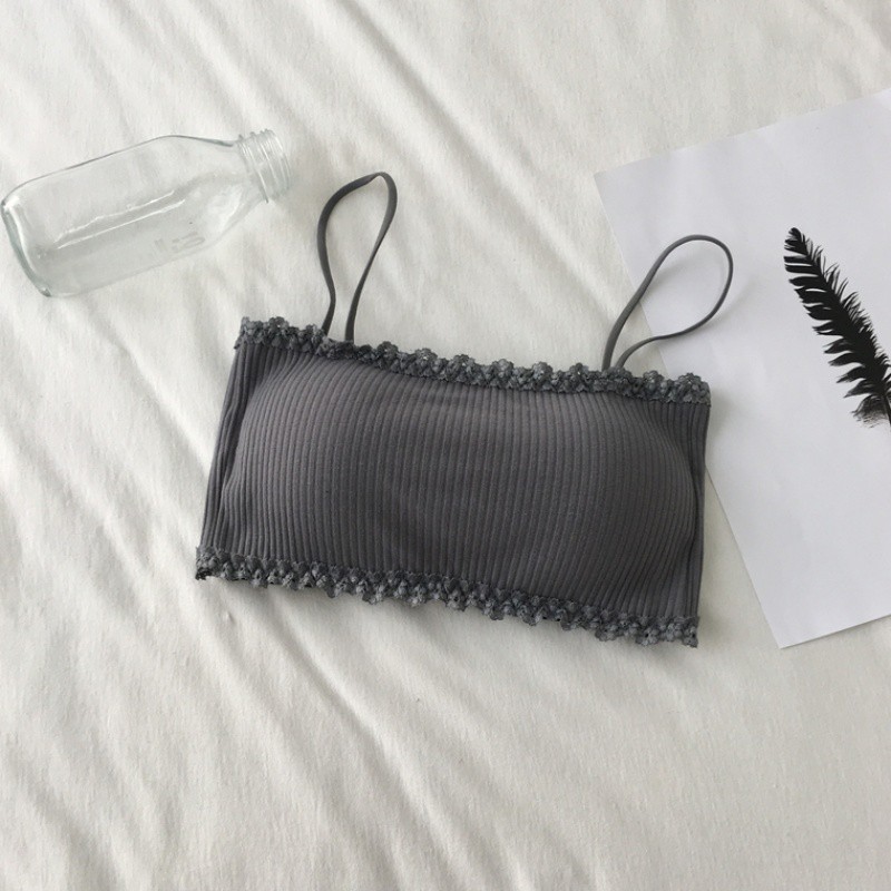 [Mã WABRJB031 giảm 10% đơn 99k] Áo ngực quây Just Bra thun gân mềm êm ái AB129 | BigBuy360 - bigbuy360.vn