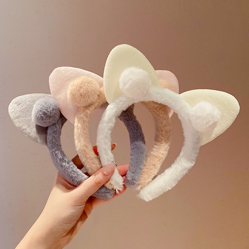 Cài tóc đính tai mèo thời trang Hàn Quốc đáng yêu xinh xắn