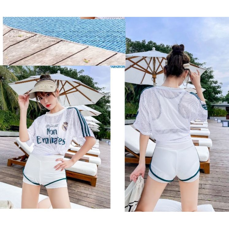⏩⏩ Bộ đồ bơi nữ thể thao áo lưới 3 mảnh nhiều mẫu - ảnh thật