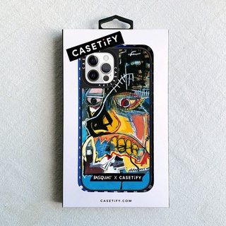 Ốp Điện Thoại Cứng Có Gương Trang Điểm Hình Đầu Lâu graffiti CASETIFY Cho iphone 15 14 plus 11 12 13 pro 15pro max