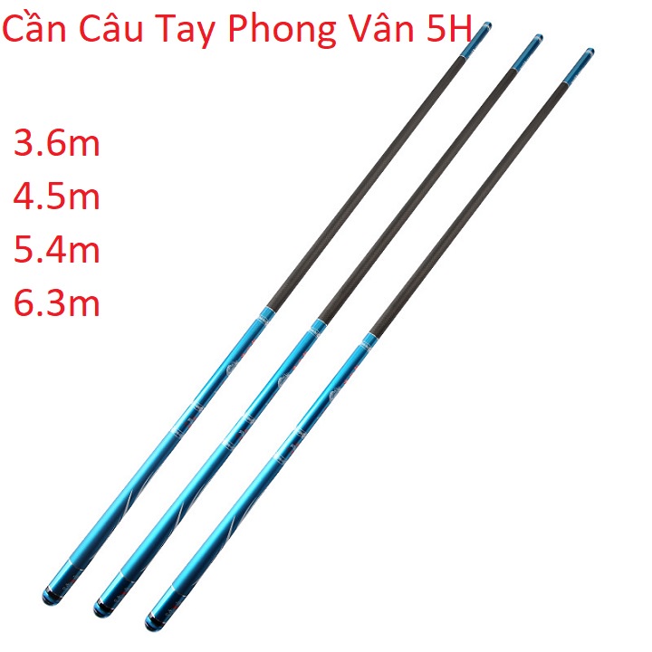 Cần Câu Tay Phong Vân 5H Carbon